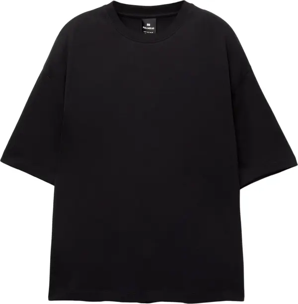 Pull&Bear Pull&Bear Majica  crna