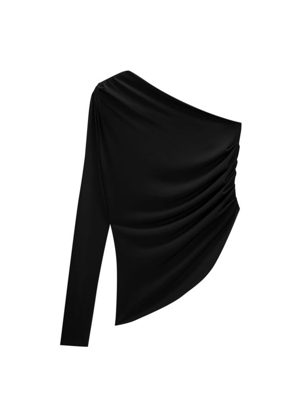 Pull&Bear Pull&Bear Majica  crna