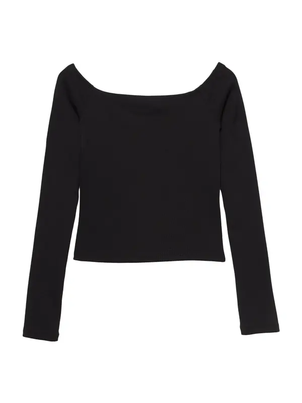 Pull&Bear Pull&Bear Majica  crna