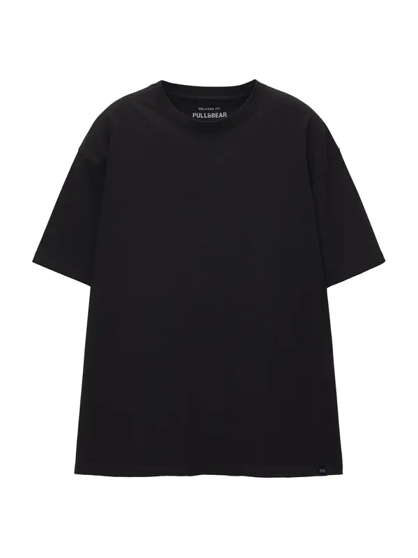 Pull&Bear Pull&Bear Majica  crna
