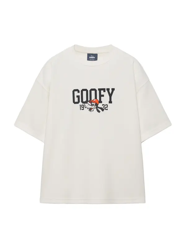 Pull&Bear Pull&Bear Majica 'GOOFY'  mornarsko plava / crvena / bijela