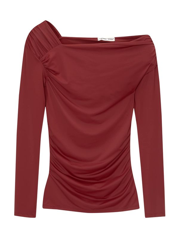 Pull&Bear Pull&Bear Majica  hrđavo smeđa