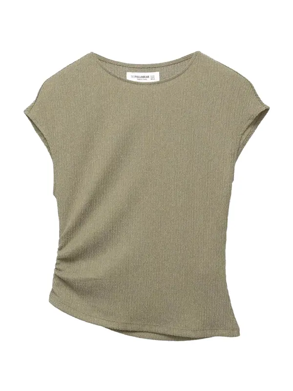 Pull&Bear Pull&Bear Majica  kaki