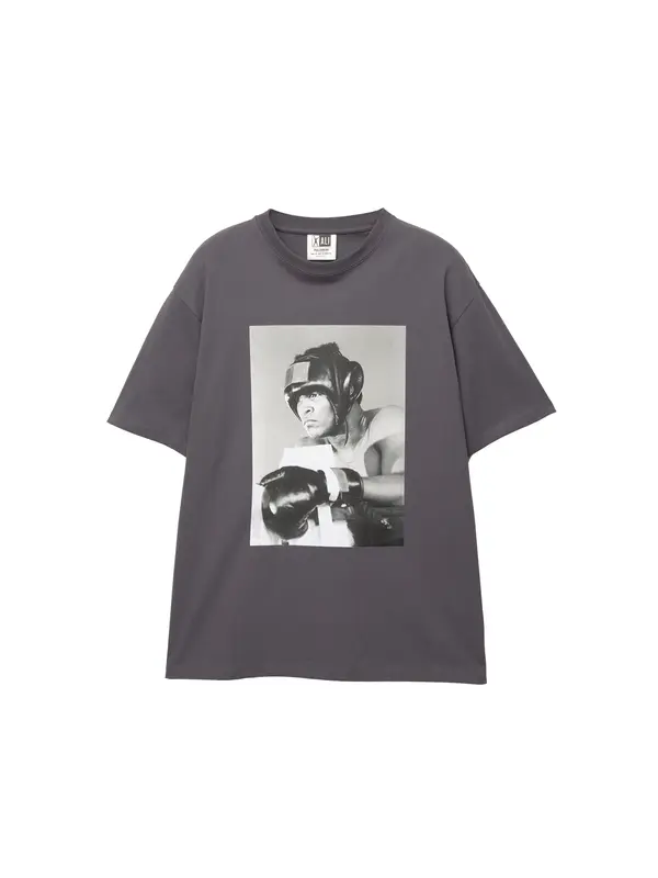 Pull&Bear Pull&Bear Majica 'LIC ALI'  kameno siva / svijetlosiva