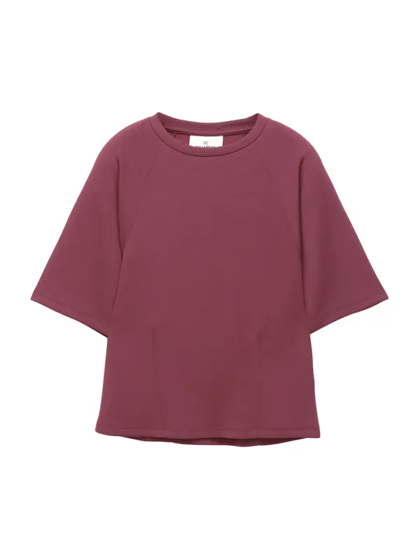 Pull&Bear Pull&Bear Majica  ljubičasto crvena