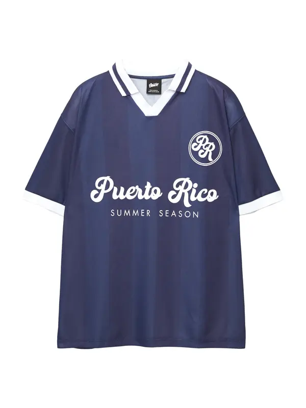 Pull&Bear Pull&Bear Majica  mornarsko plava / tamno plava / bijela