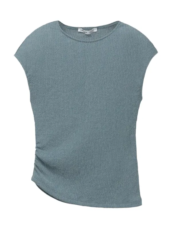 Pull&Bear Pull&Bear Majica  sivkasto plava