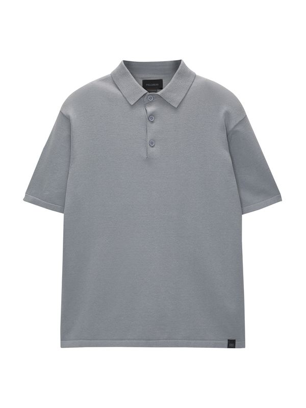 Pull&Bear Pull&Bear Majica  sivkasto plava