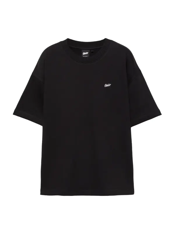 Pull&Bear Pull&Bear Majica 'STWD'  crna