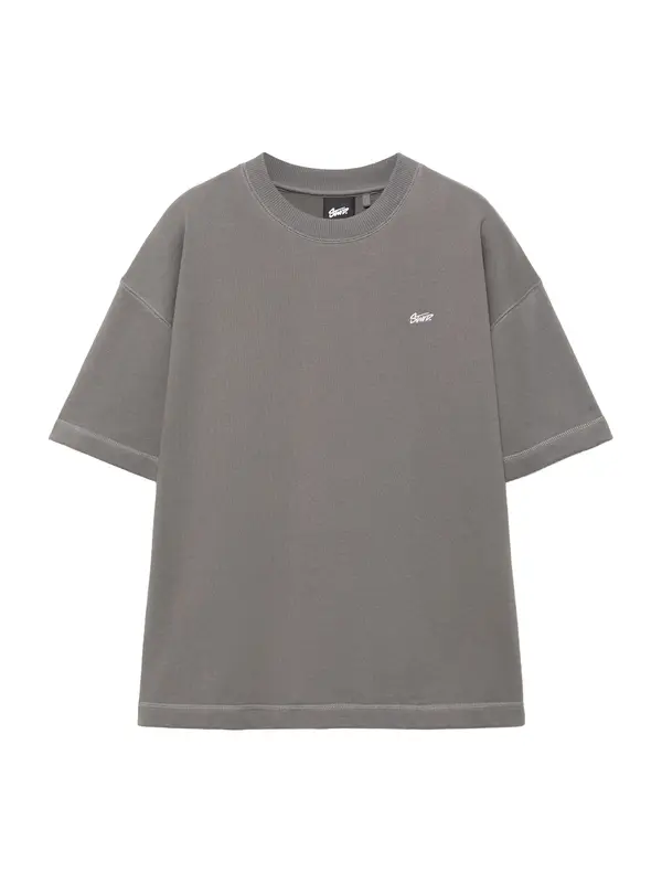 Pull&Bear Pull&Bear Majica 'STWD'  tamo siva