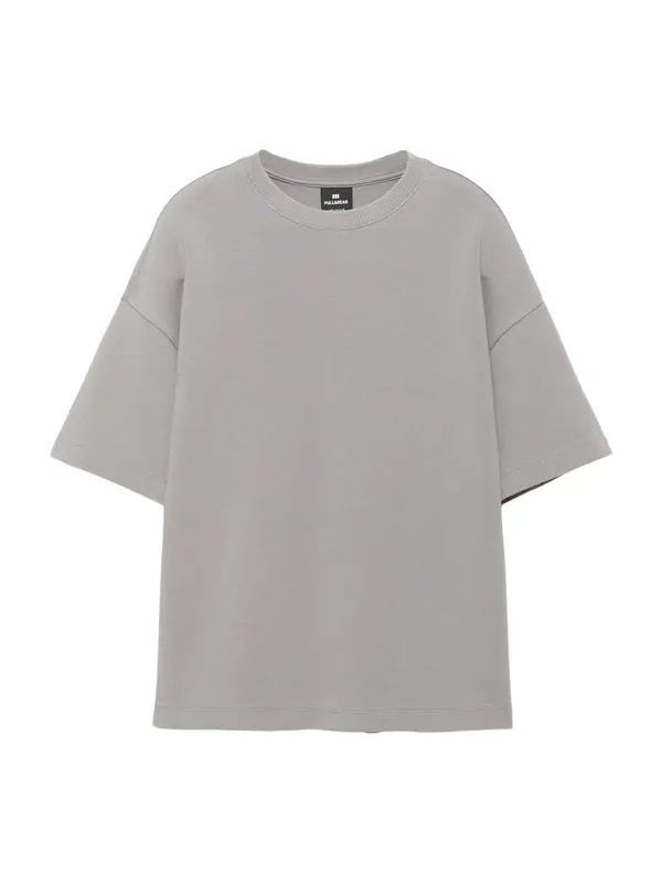 Pull&Bear Pull&Bear Majica  taupe siva