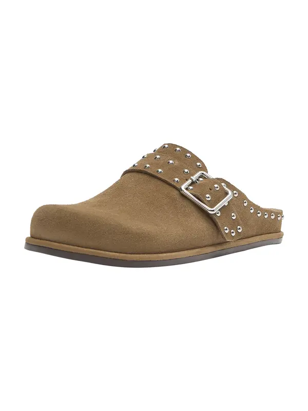 Pull&Bear Pull&Bear Natikače s potpeticom  boja devine dlake (camel)
