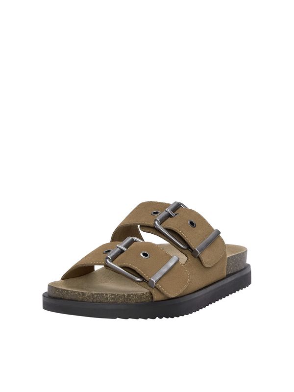 Pull&Bear Pull&Bear Natikače s potpeticom  zeleno smeđa