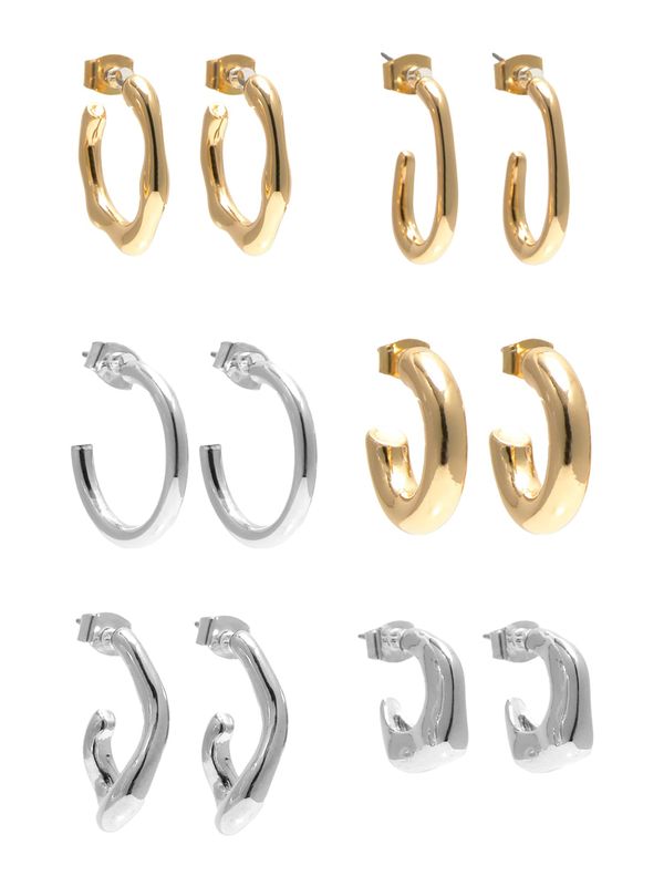 Pull&Bear Pull&Bear Naušnice  zlatna / srebro