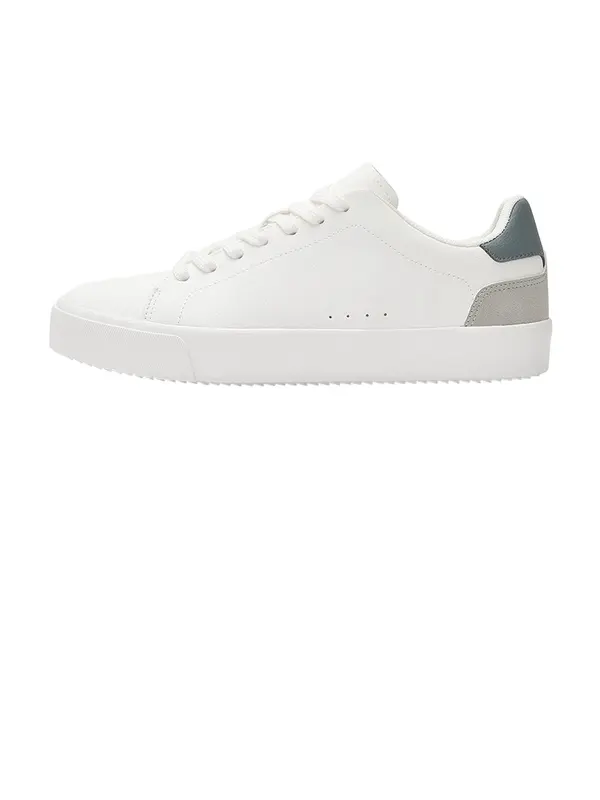Pull&Bear Pull&Bear Niske tenisice  siva / bazalt siva / bijela
