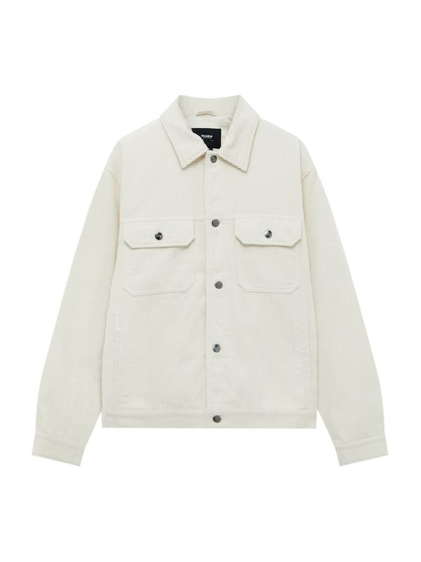 Pull&Bear Pull&Bear Prijelazna jakna  bijela