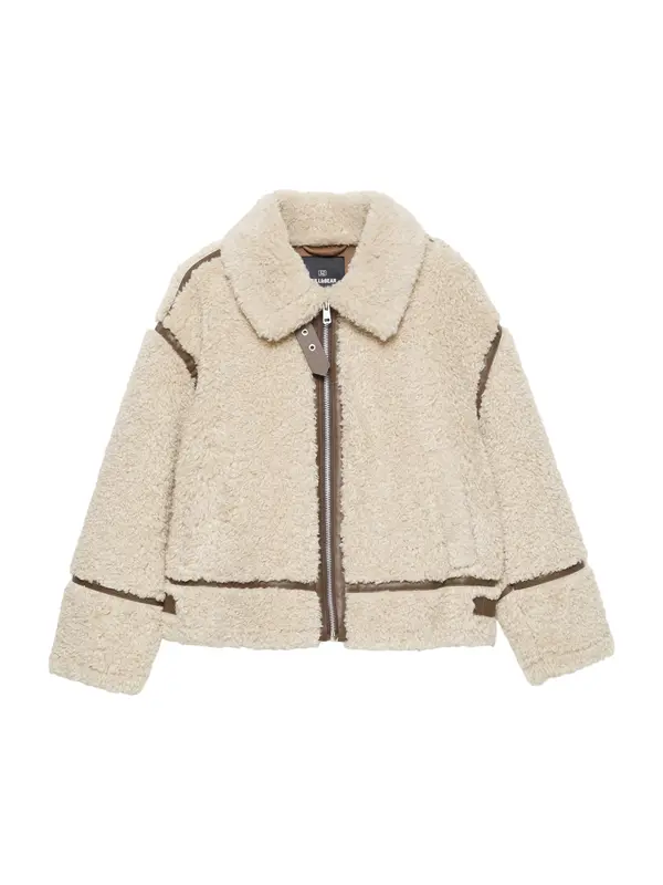 Pull&Bear Pull&Bear Prijelazna jakna  boja pijeska / smeđa