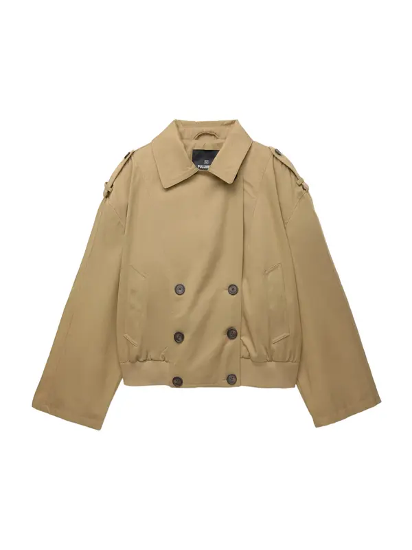 Pull&Bear Pull&Bear Prijelazna jakna  cappuccino