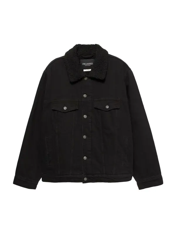 Pull&Bear Pull&Bear Prijelazna jakna 'CAZADORA'  crna