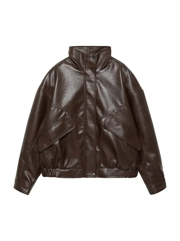 Pull&Bear Pull&Bear Prijelazna jakna  čokolada