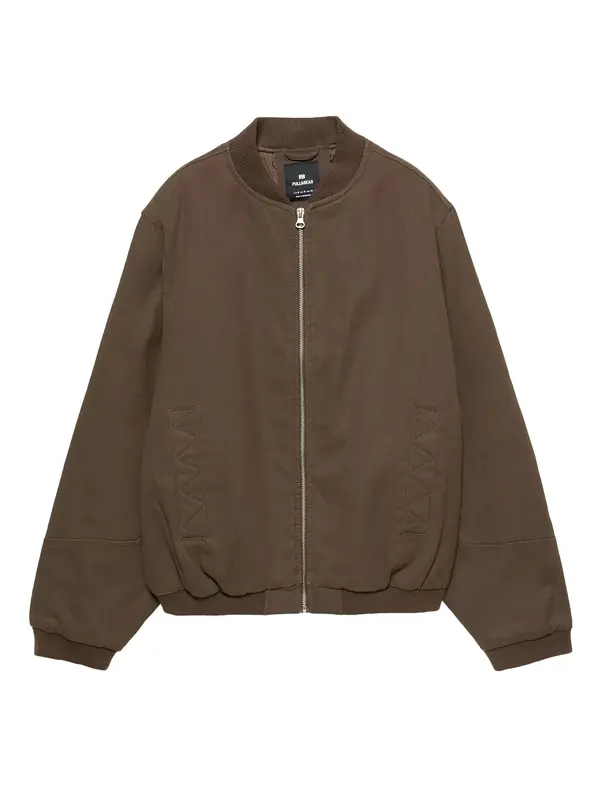 Pull&Bear Pull&Bear Prijelazna jakna  čokolada