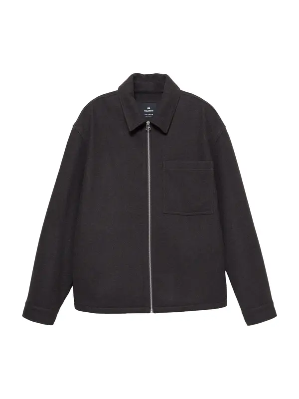 Pull&Bear Pull&Bear Prijelazna jakna  crna