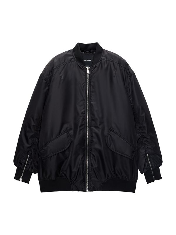 Pull&Bear Pull&Bear Prijelazna jakna  crna