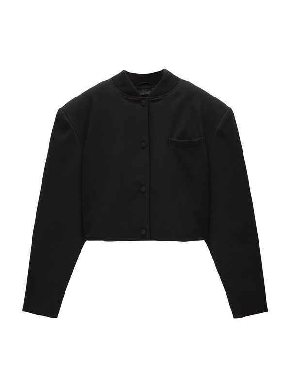Pull&Bear Pull&Bear Prijelazna jakna  crna