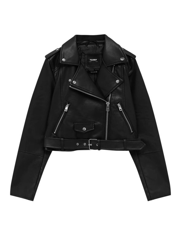 Pull&Bear Pull&Bear Prijelazna jakna  crna