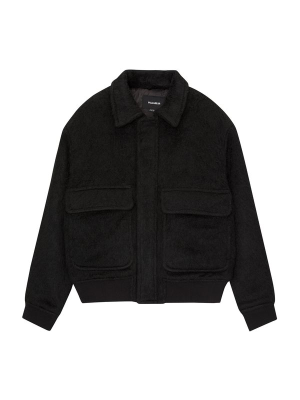 Pull&Bear Pull&Bear Prijelazna jakna  crna