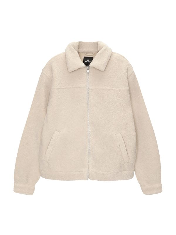 Pull&Bear Pull&Bear Prijelazna jakna  ecru/prljavo bijela