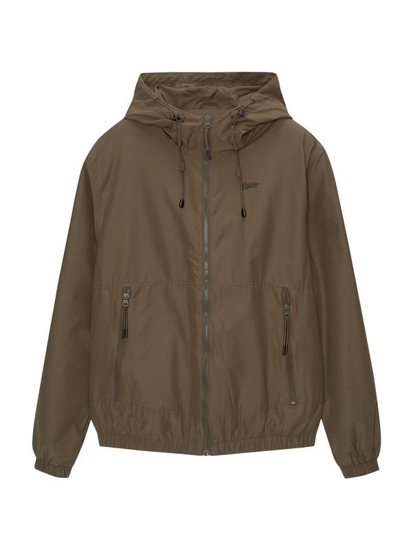 Pull&Bear Pull&Bear Prijelazna jakna  kaki / crna