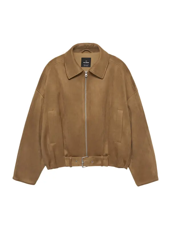 Pull&Bear Pull&Bear Prijelazna jakna  karamela
