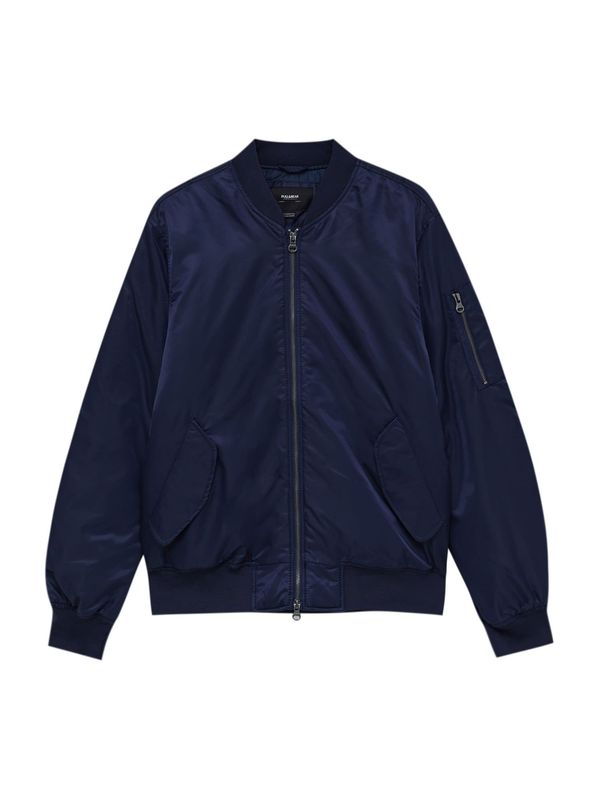 Pull&Bear Pull&Bear Prijelazna jakna  mornarsko plava