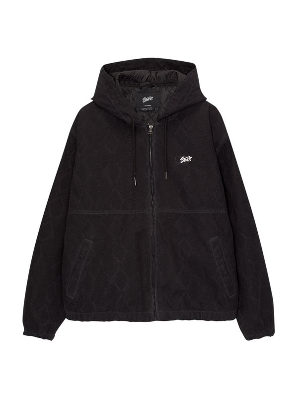 Pull&Bear Pull&Bear Prijelazna jakna  mornarsko plava / sivkasto plava