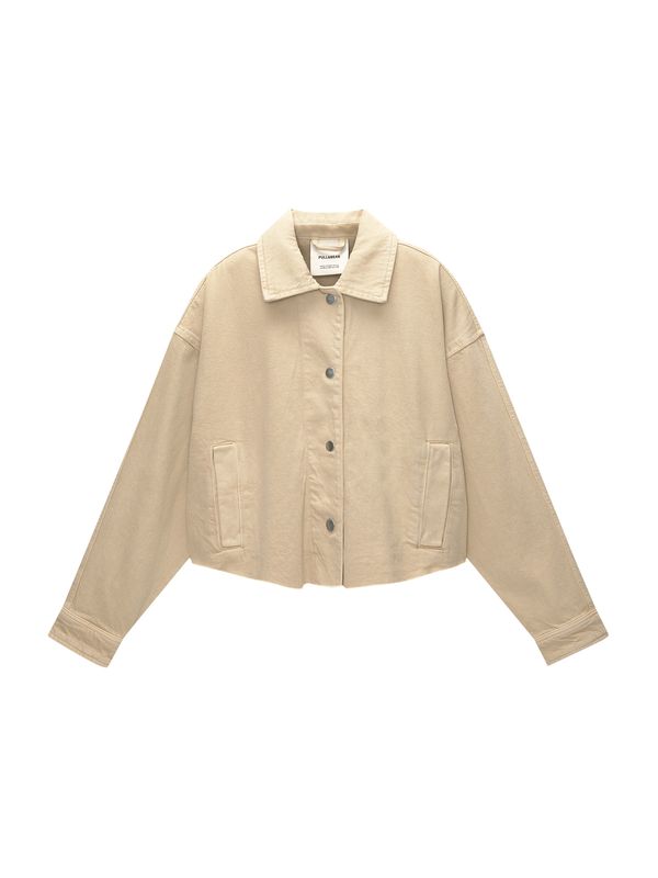 Pull&Bear Pull&Bear Prijelazna jakna  pijesak