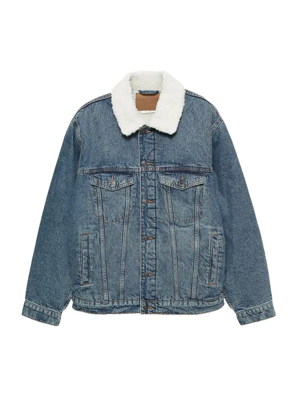 Pull&Bear Pull&Bear Prijelazna jakna  plavi traper