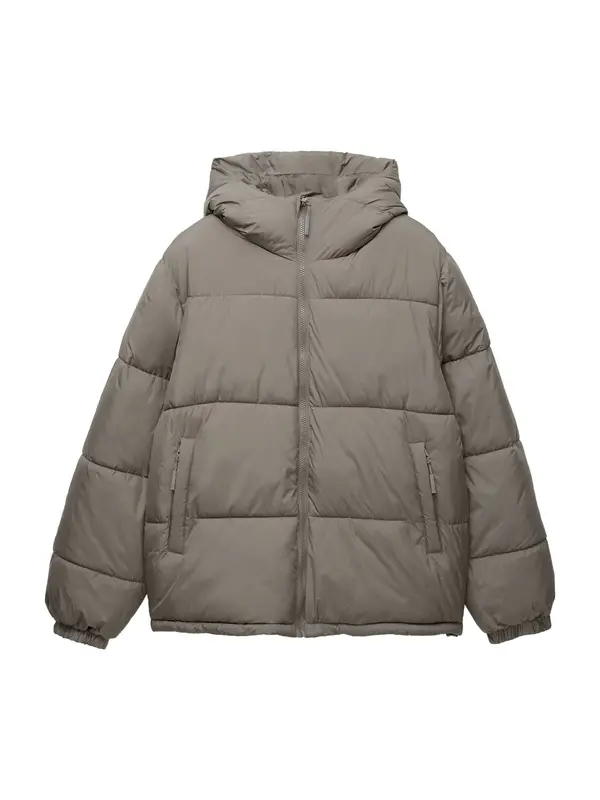 Pull&Bear Pull&Bear Prijelazna jakna  siva