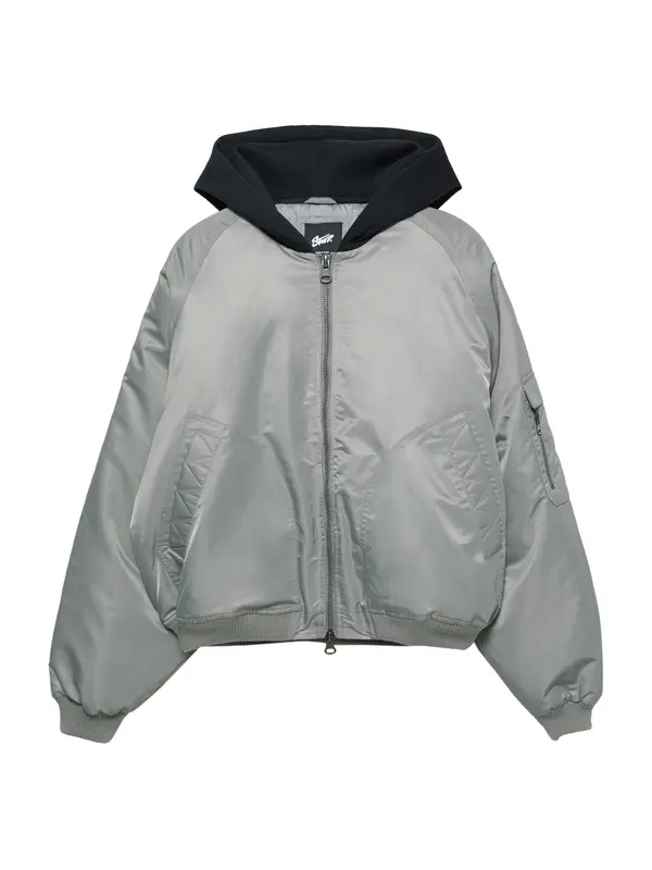 Pull&Bear Pull&Bear Prijelazna jakna  siva