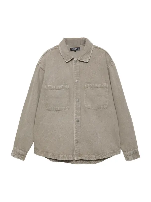 Pull&Bear Pull&Bear Prijelazna jakna  sivi traper