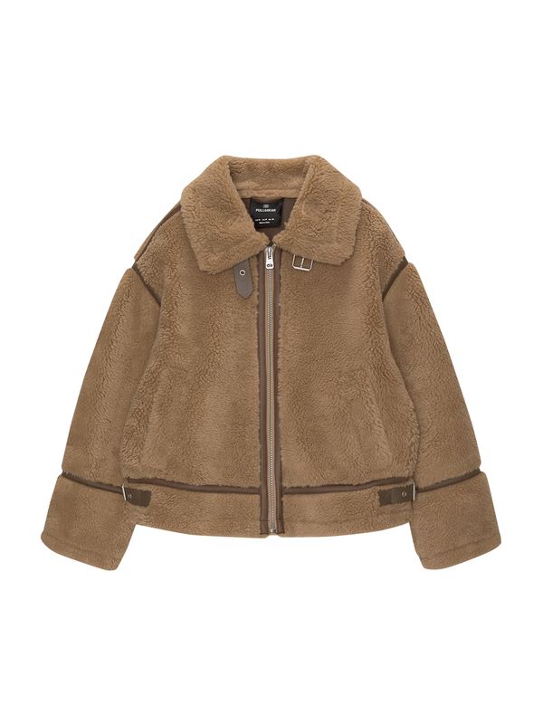 Pull&Bear Pull&Bear Prijelazna jakna  smeđa