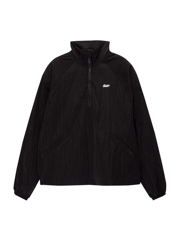 Pull&Bear Pull&Bear Prijelazna jakna 'STWD'  crna / bijela