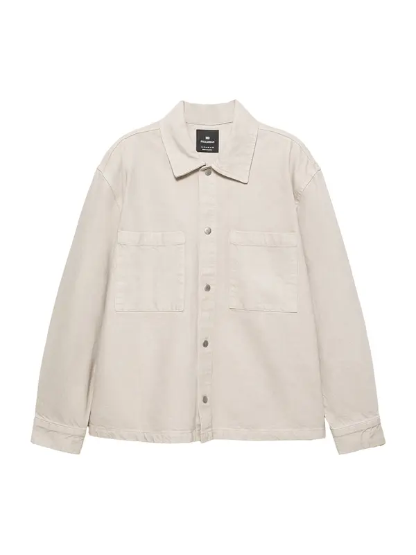 Pull&Bear Pull&Bear Prijelazna jakna  svijetlosiva