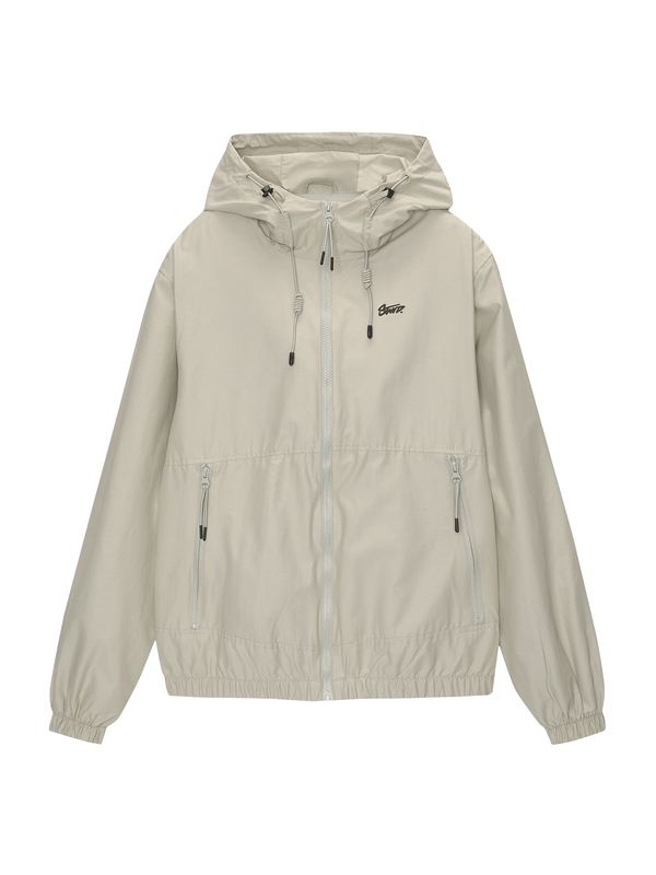 Pull&Bear Pull&Bear Prijelazna jakna  svijetlosiva / crna