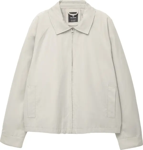 Pull&Bear Pull&Bear Prijelazna jakna  svijetlosiva