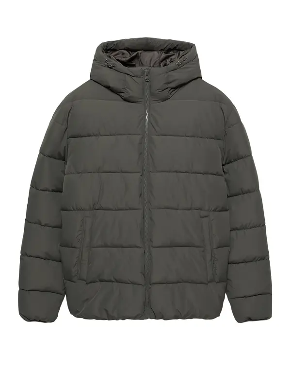 Pull&Bear Pull&Bear Prijelazna jakna  tamo siva