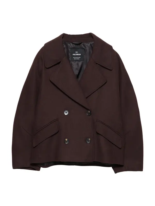 Pull&Bear Pull&Bear Prijelazni kaput  burgund