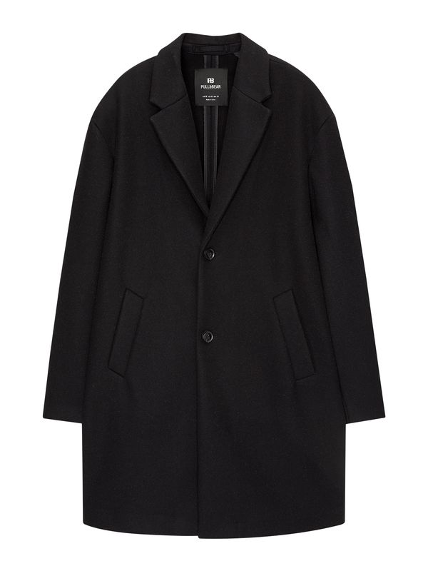 Pull&Bear Pull&Bear Prijelazni kaput  crna