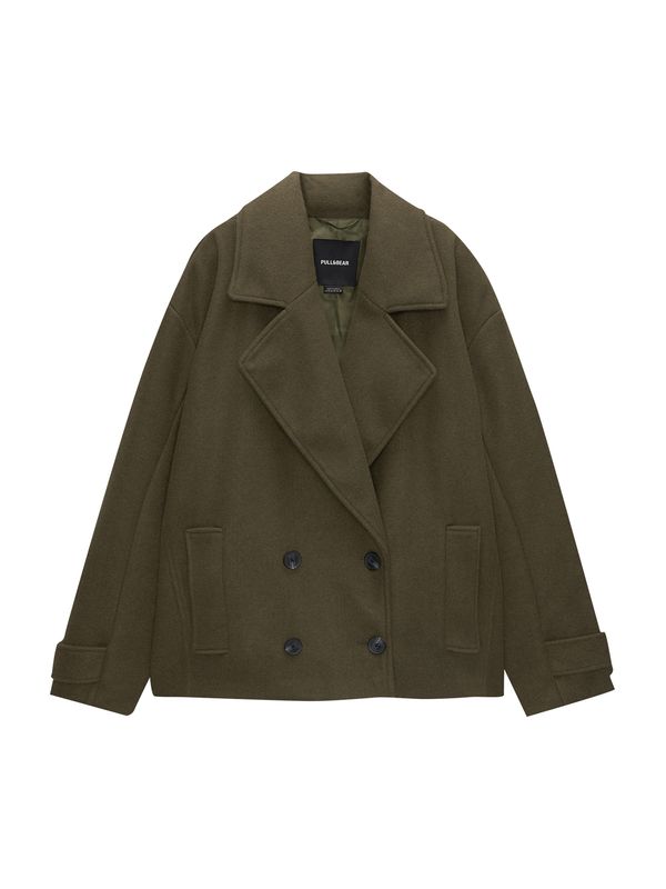 Pull&Bear Pull&Bear Prijelazni kaput  kaki