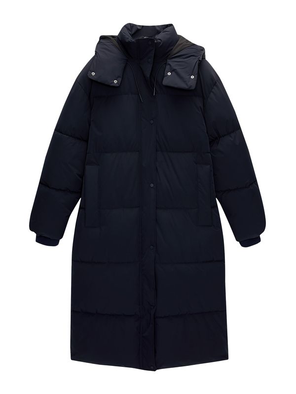 Pull&Bear Pull&Bear Prijelazni kaput  mornarsko plava